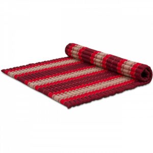 Thaise massagemat bordeaux rood