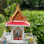 geestenhuisje in tuin Thaise massage opleiding Thai Dee